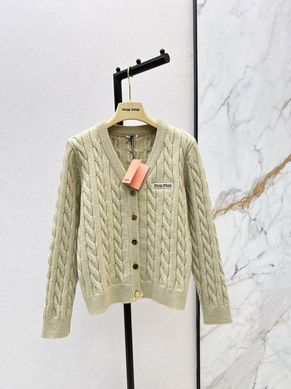 Miu NEW Knitted cardigan