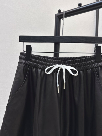 Row NEW leather skirt