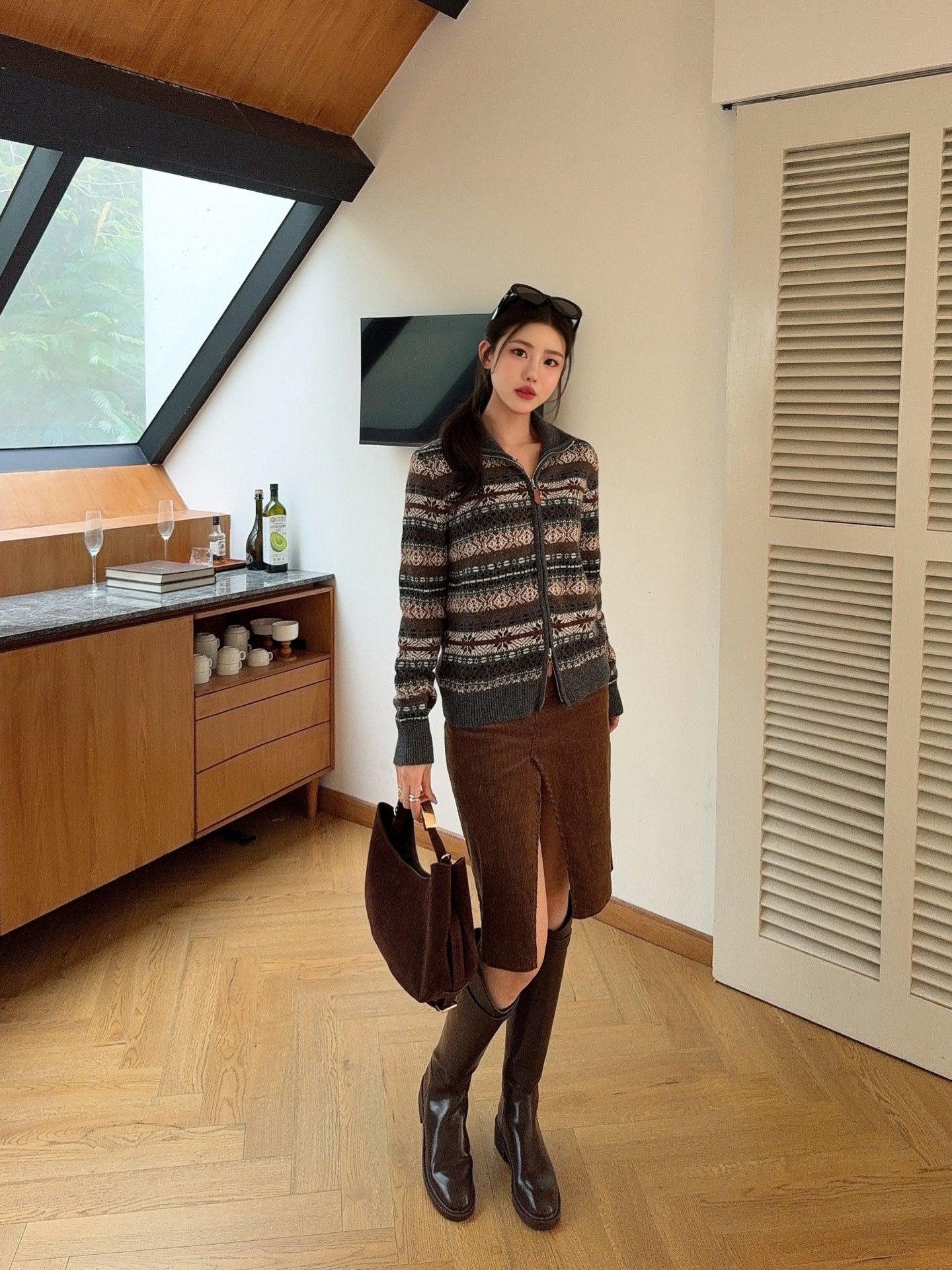 Loro NEW Fair Isle cardigan