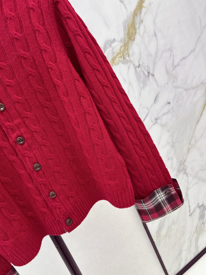 Brun NEW knitted cardigan