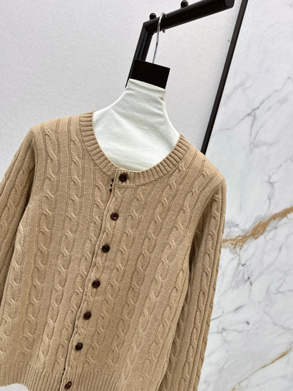 Brun NEW knitted cardigan