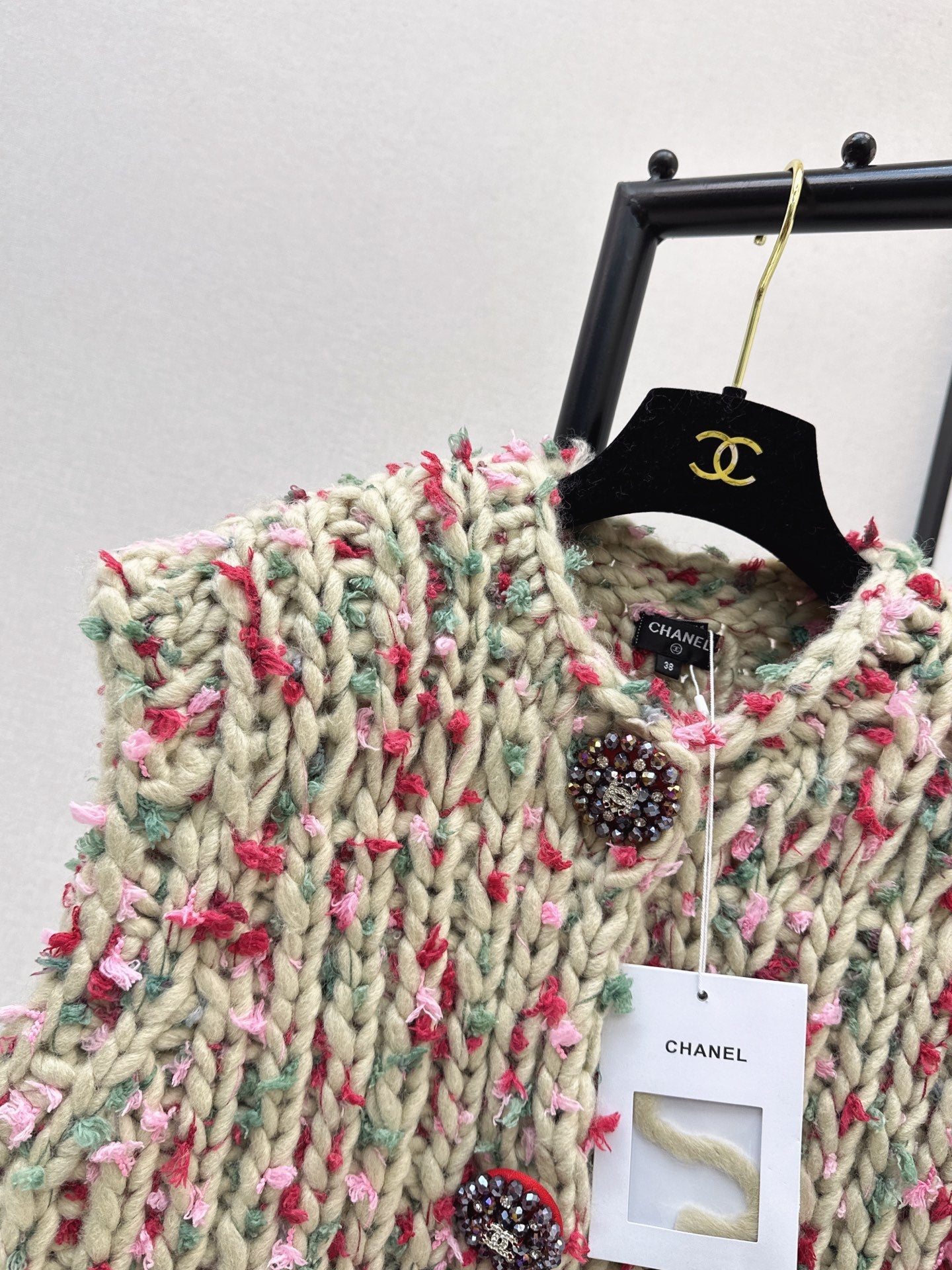 Chan NEW vintage knitted Vest