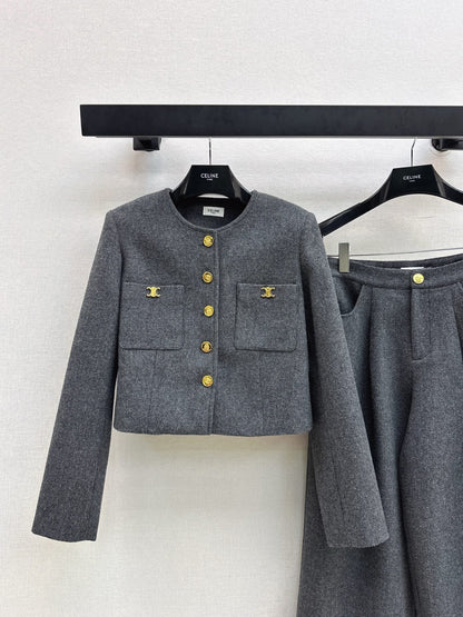 Ce1i NEW woolen suit