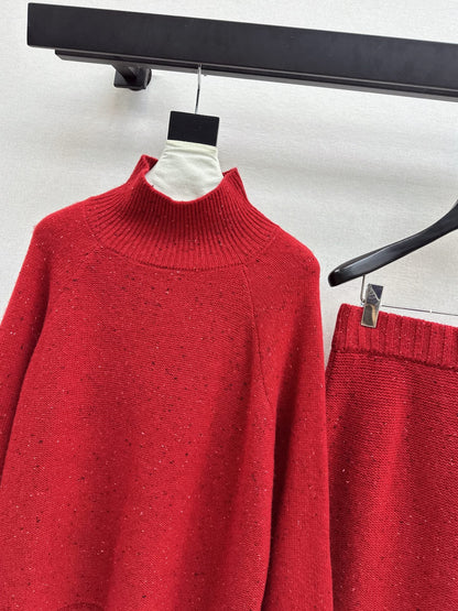 Brun NEW knitted suit