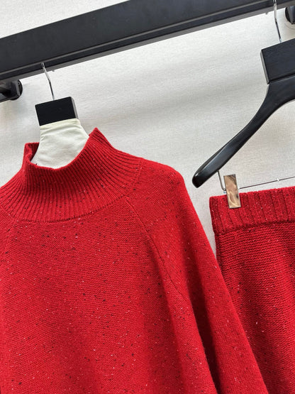 Brun NEW knitted suit