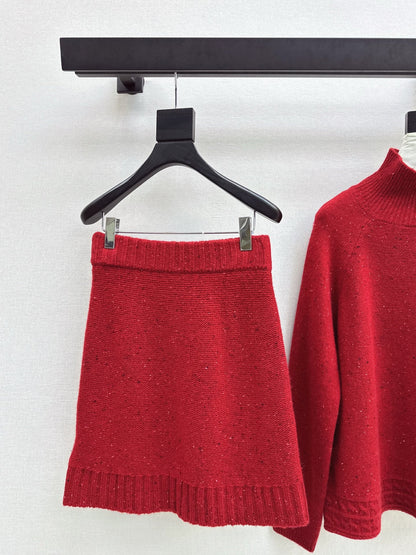 Brun NEW knitted suit