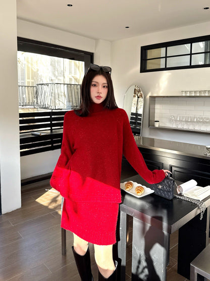 Brun NEW knitted suit