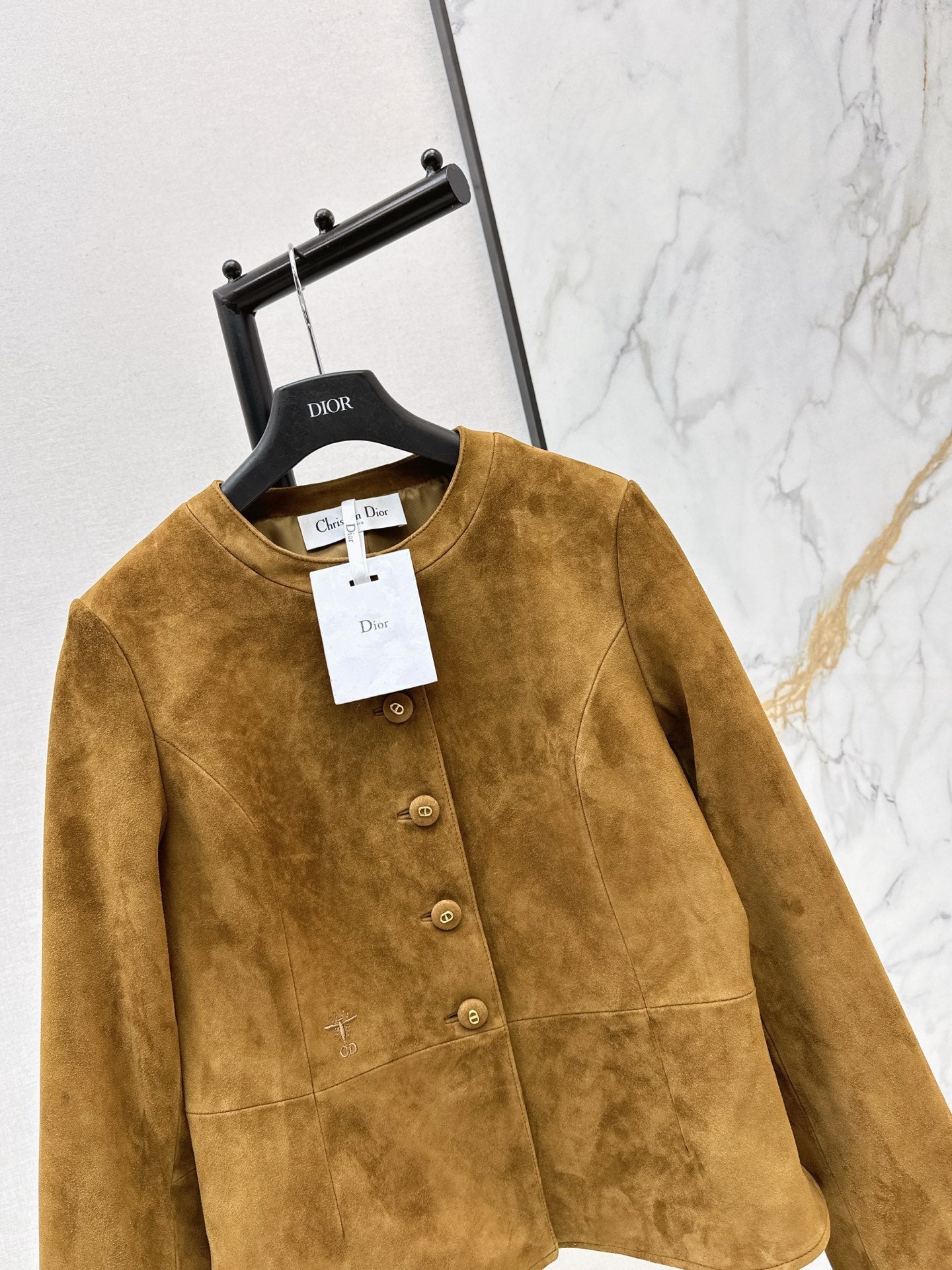 CD NEW suede leather jacket