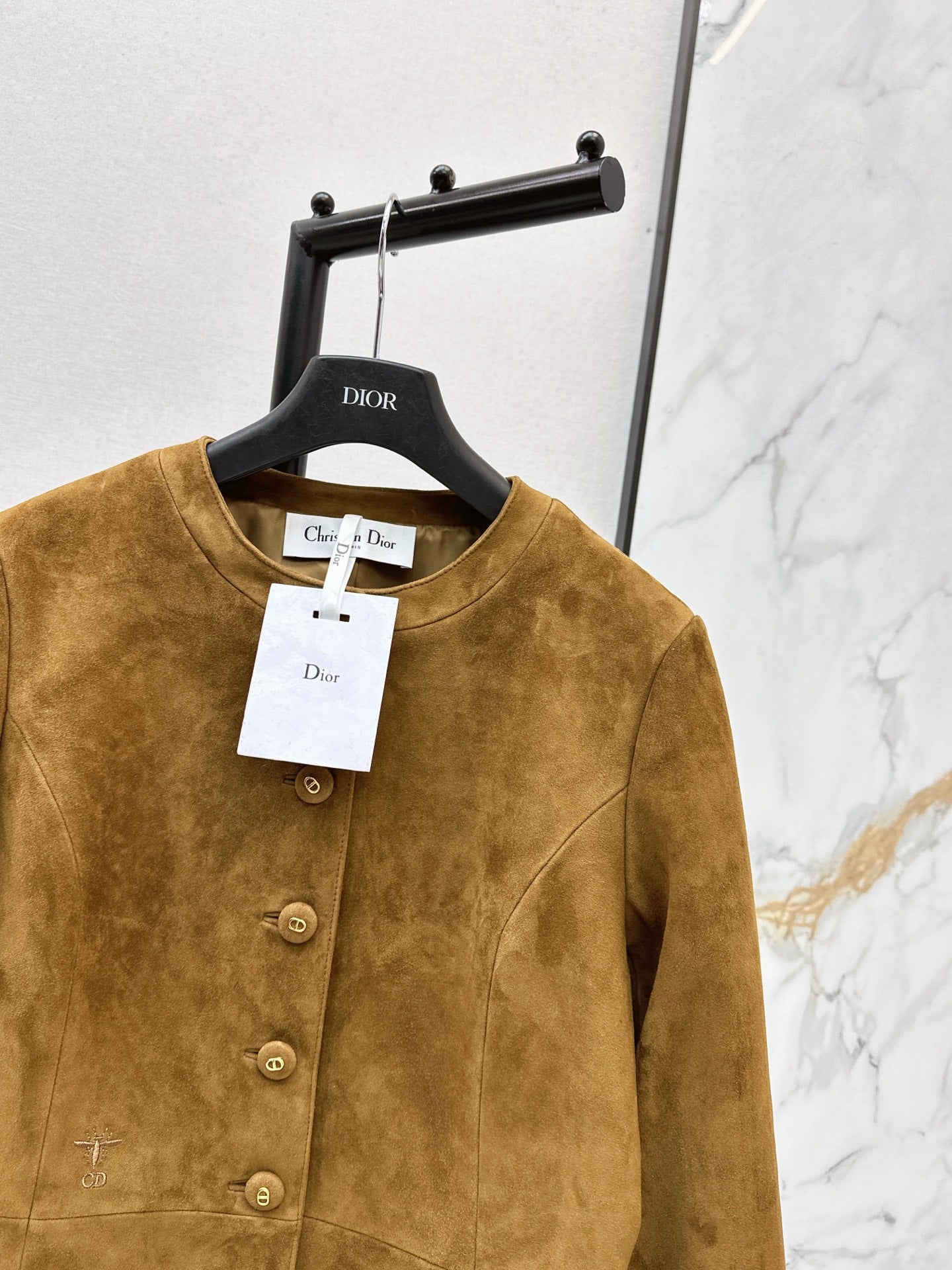 CD NEW suede leather jacket