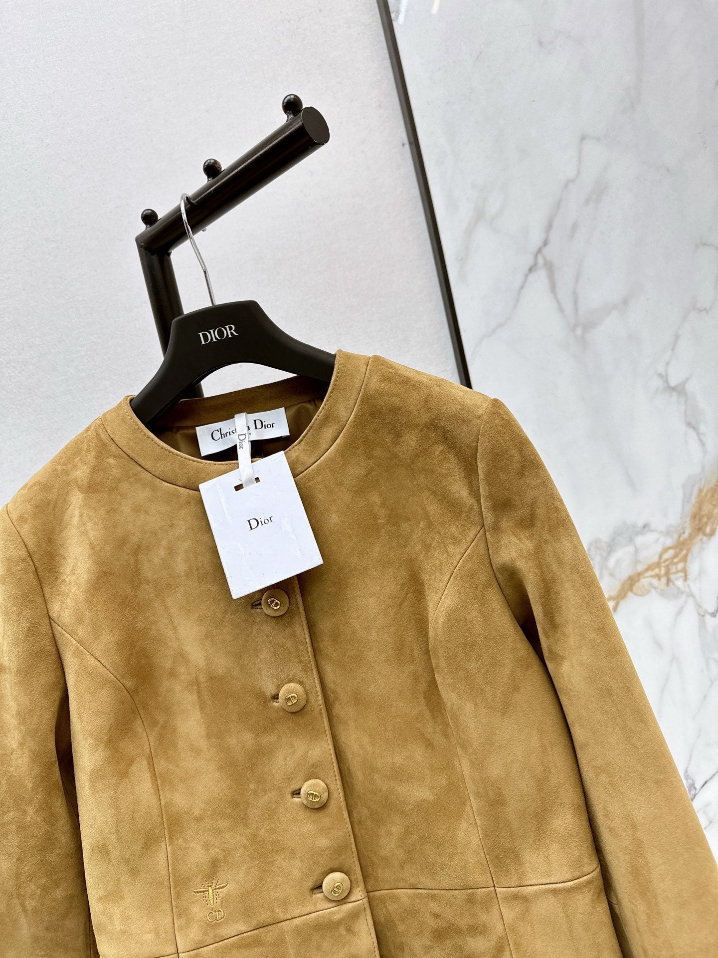 CD NEW suede leather jacket