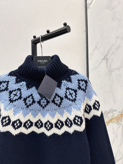 Pra NEW Fair Isle jacquard sweater