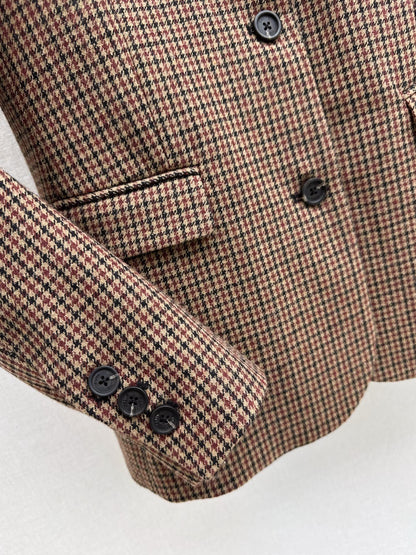 Ce1i NEW plaid blazer