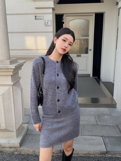 Bott NEW wool cardigan dress set