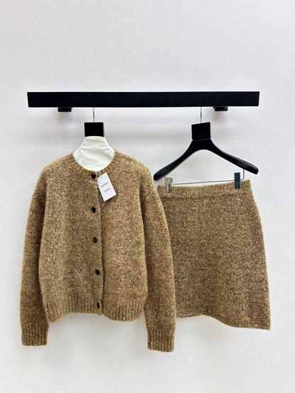 Bott NEW wool cardigan dress set