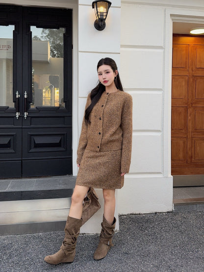 Bott NEW wool cardigan dress set