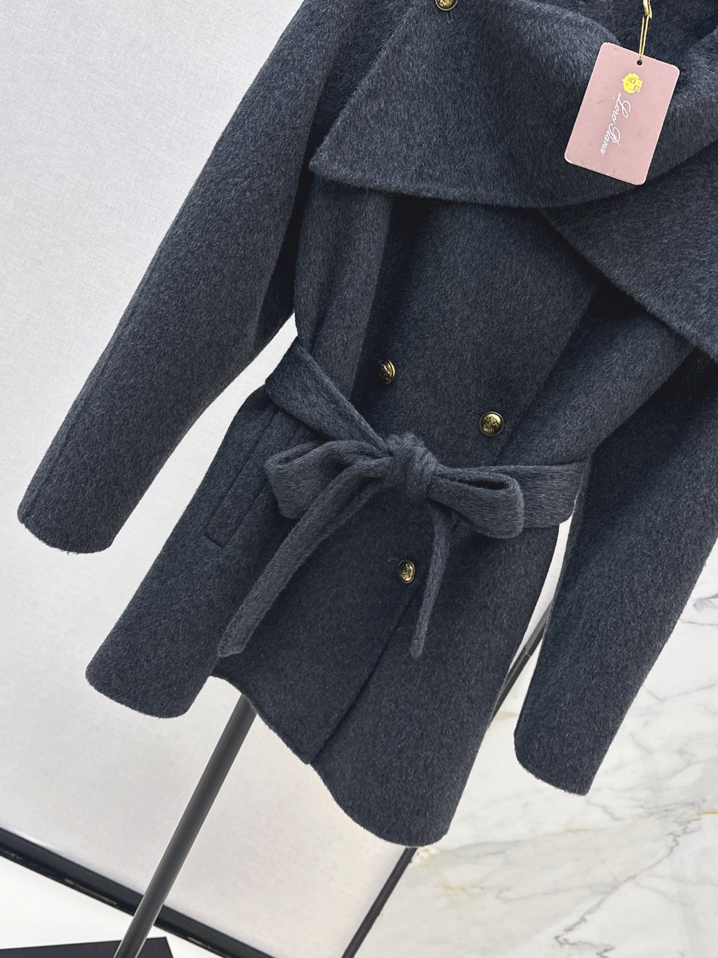 Loro NEW woolen belted coat