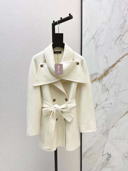 Loro NEW woolen belted coat