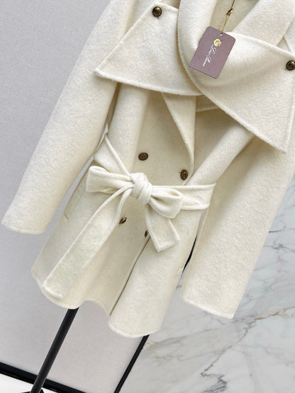 Loro NEW woolen belted coat