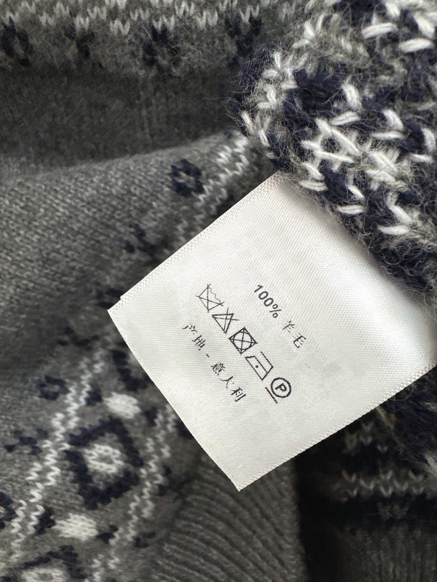 Loro NEW fair Isle zipper sweater