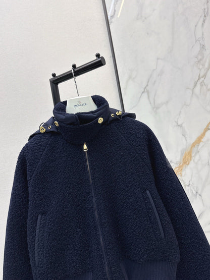 Monc NEW Hooded baseball jacket