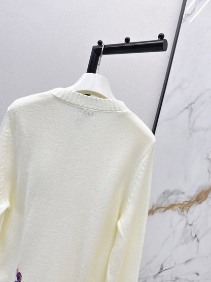 Loe NEW Embroidered sweater