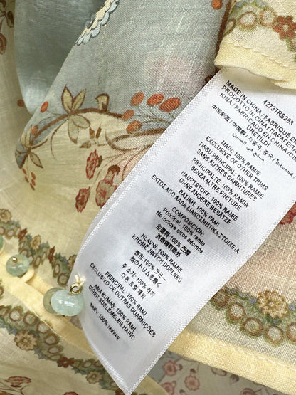 Zimm NEW flower print shirt