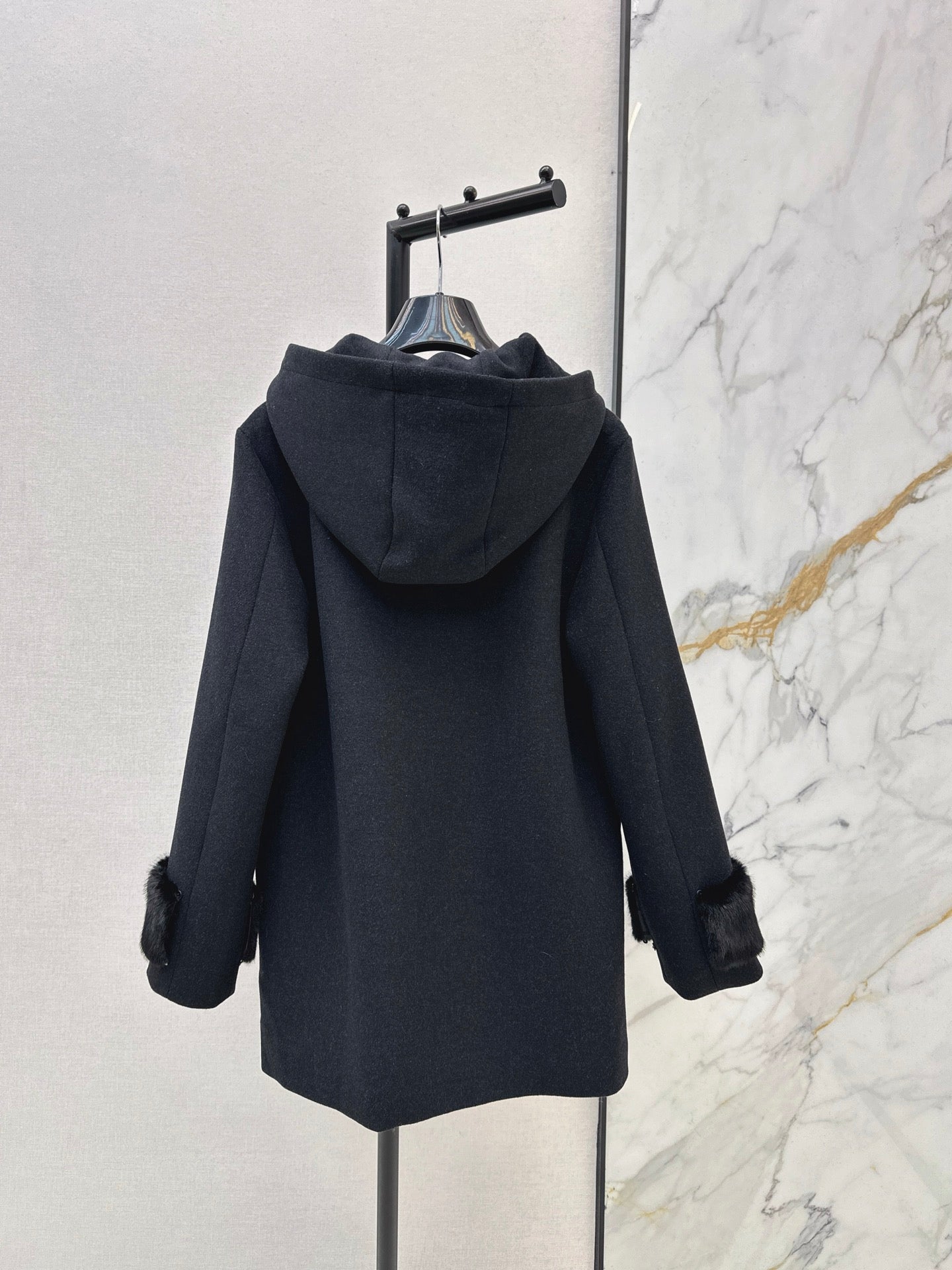 Fend NEW Detachable hooded overcoats