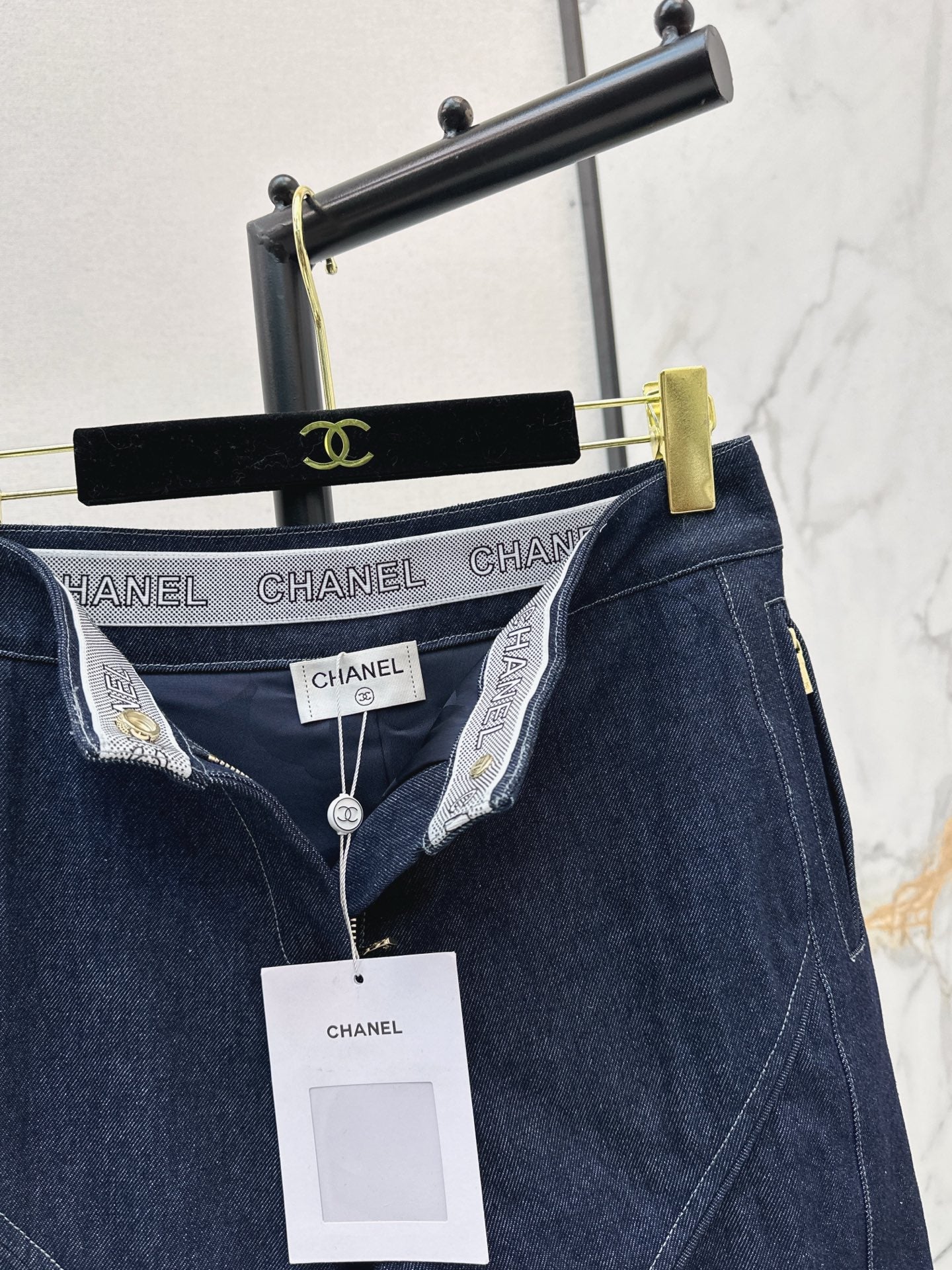 Chan NEW Denim cotton pants
