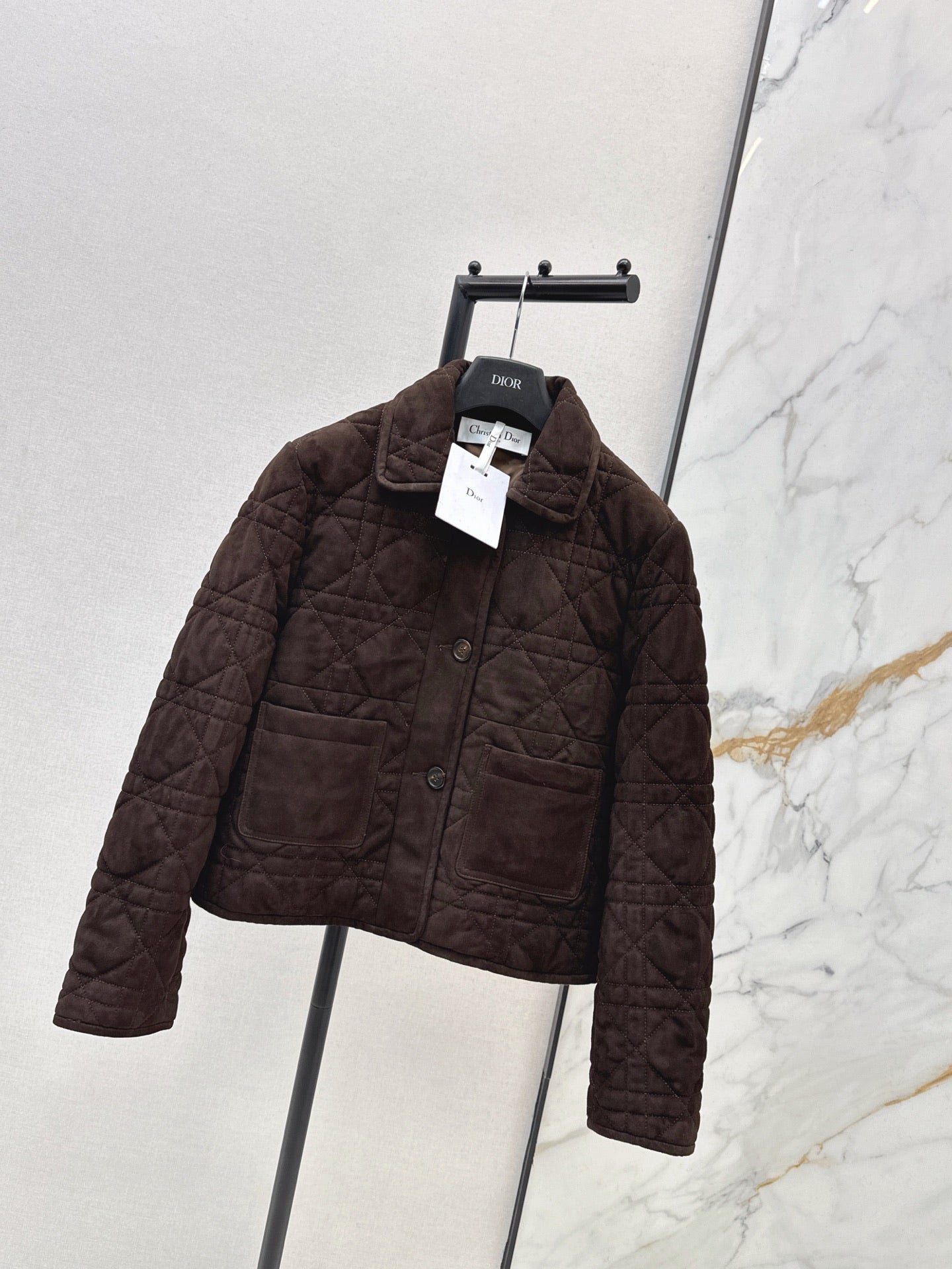 CD NEW Suede padded jacket