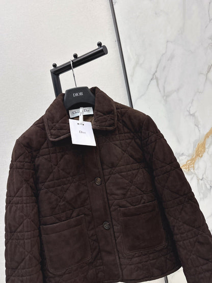 CD NEW Suede padded jacket