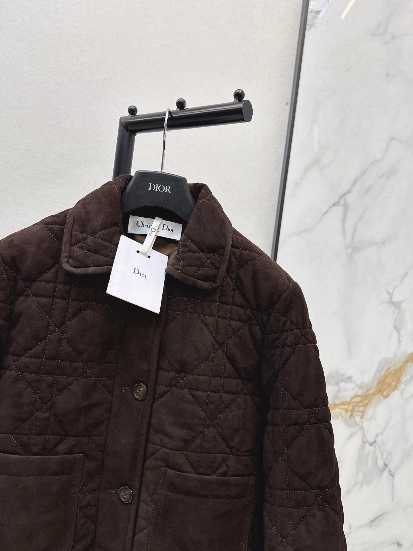 CD NEW Suede padded jacket