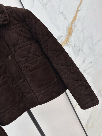 CD NEW Suede padded jacket