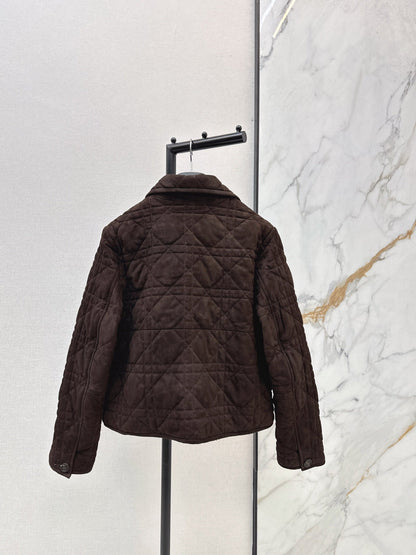 CD NEW Suede padded jacket