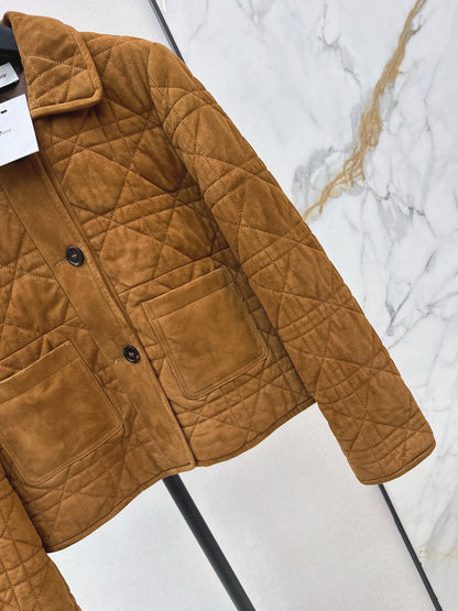 CD NEW Suede padded jacket