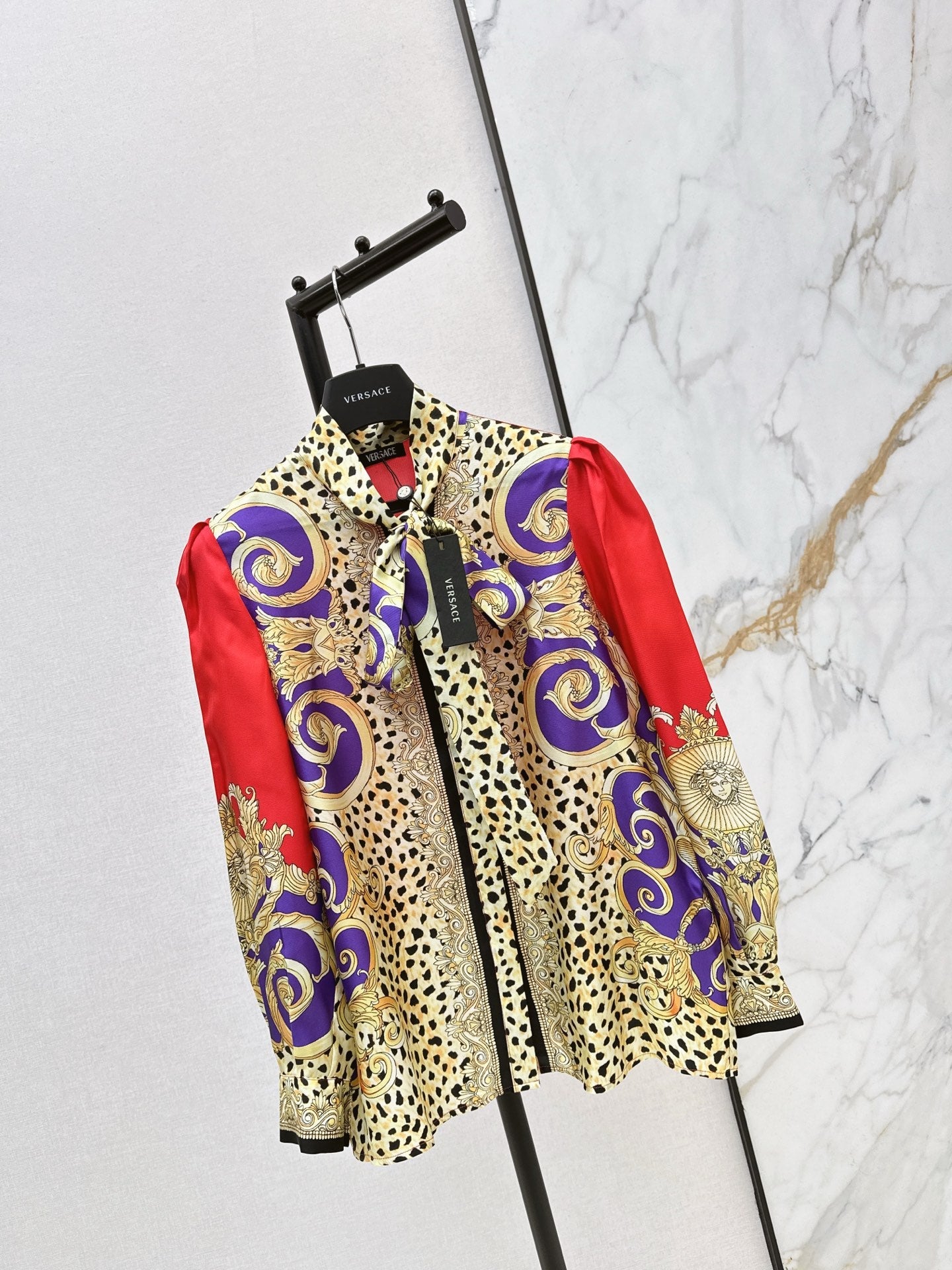 Ver NEW print silk shirt