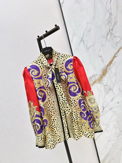 Ver NEW print silk shirt