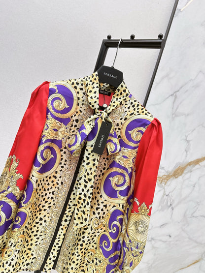 Ver NEW print silk shirt