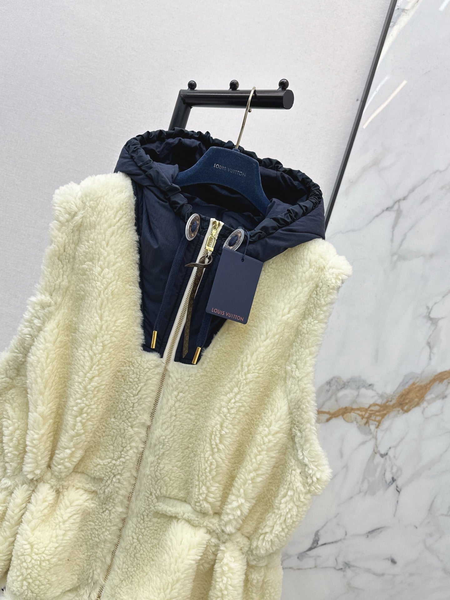 Louis NEW fleece hooded vest