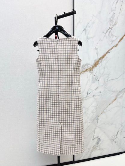 Thom NEWTweed vest dress