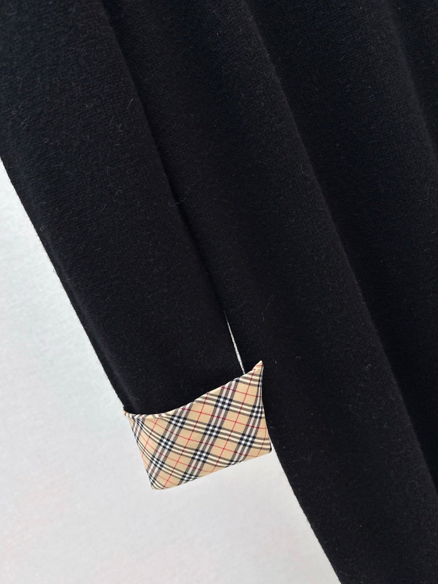 Bur NEW 2in1 contrast wool dress