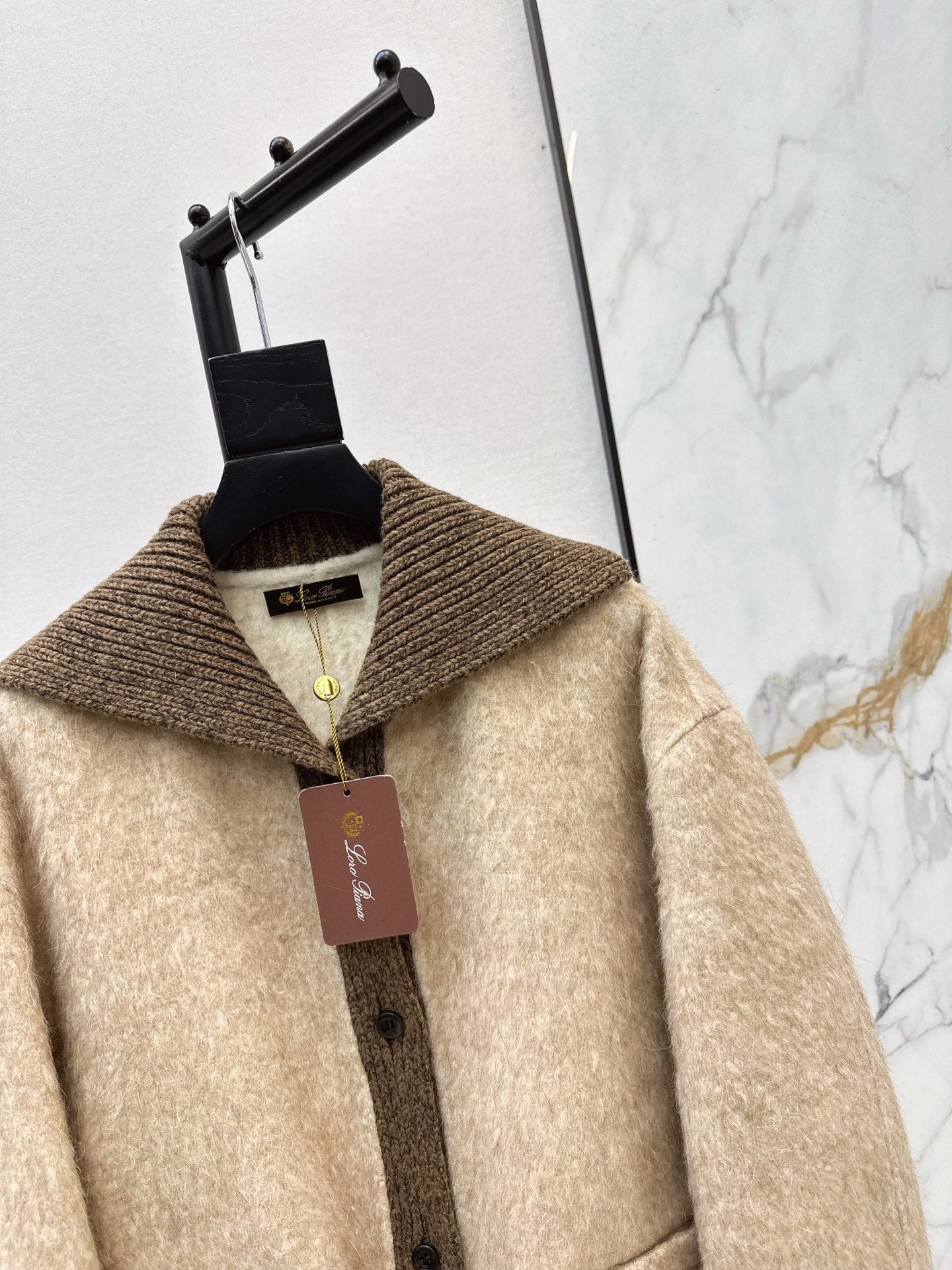 Loro NEW contrast woolen jacket