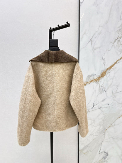 Loro NEW contrast woolen jacket