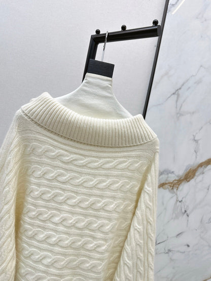 Chan NEW Off-shoulder sweater