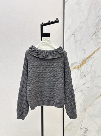 Chan NEW Off-shoulder sweater