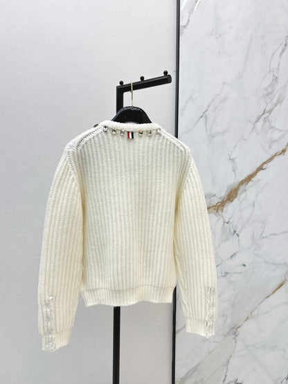 Thom NEW rhinestone knit cardigan