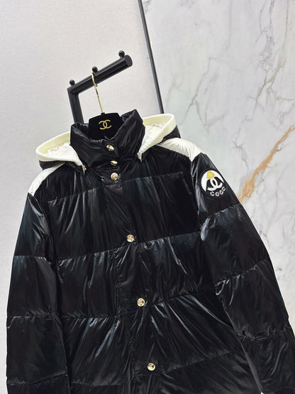 Chan NEW Hooded down jacket