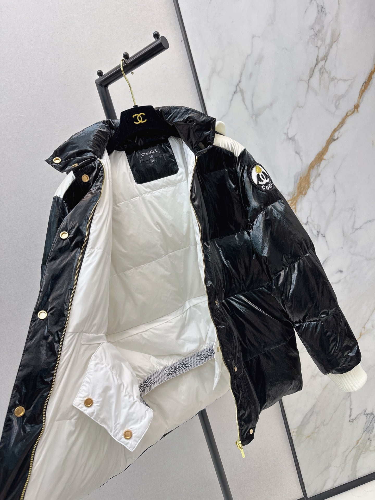 Chan NEW Hooded down jacket