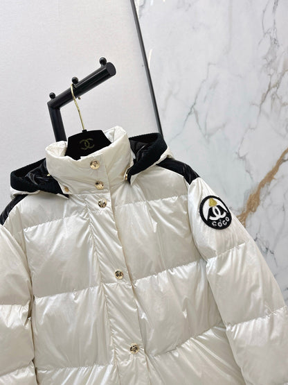 Chan NEW Hooded down jacket