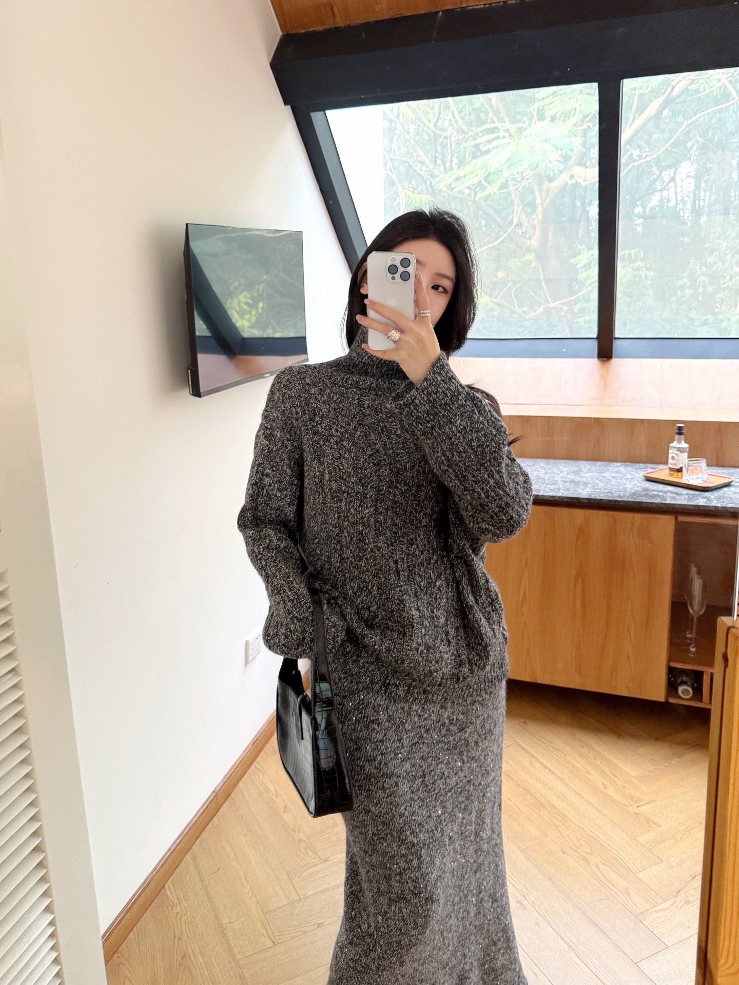 Brun NEW Knitted suit