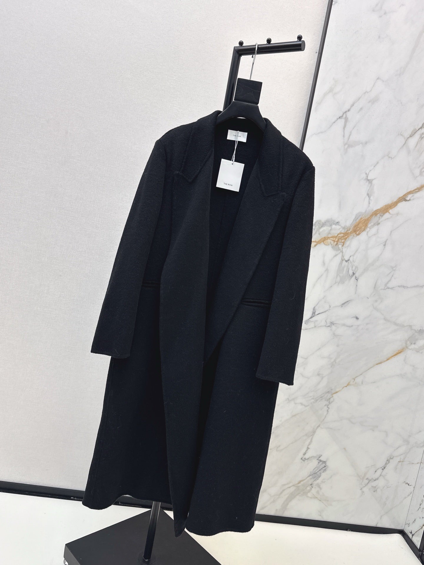 Row NEW woolen overcoats